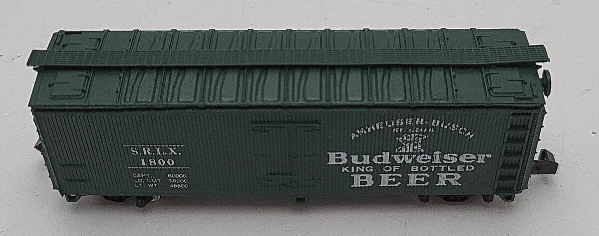 Con-Cor 1351-J N Scale Budweiser Boxcar #1800 LN/Box