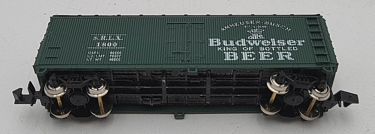Con-Cor 1351-J N Scale Budweiser Boxcar #1800 LN/Box
