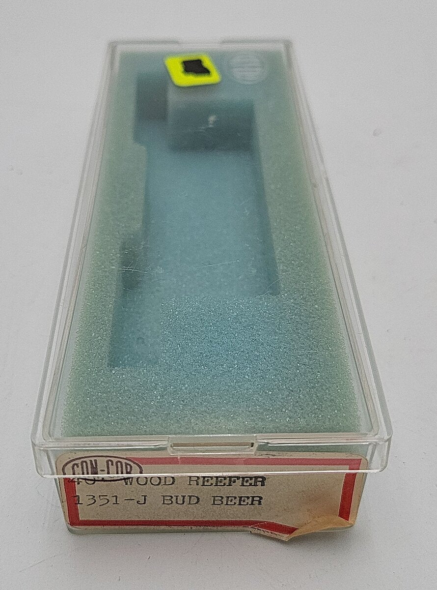 Con-Cor 1351-J N Scale Budweiser Boxcar #1800 LN/Box