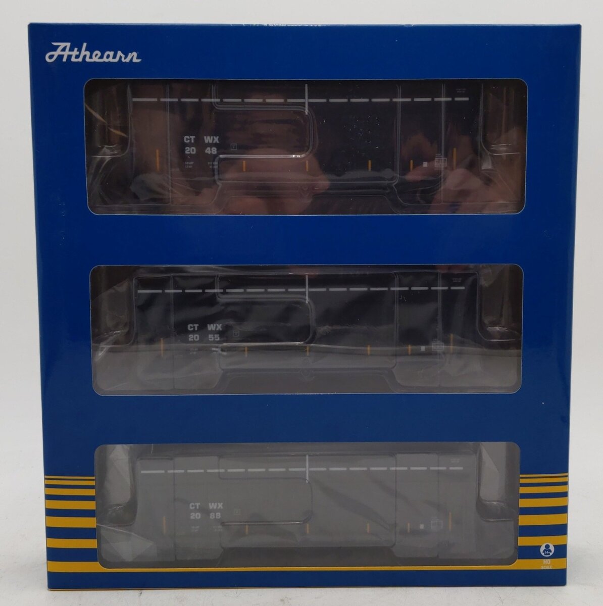Athearn ATH-1382 HO Scale Berwick Bathtub Extended Side Gondola Cars MT/Box