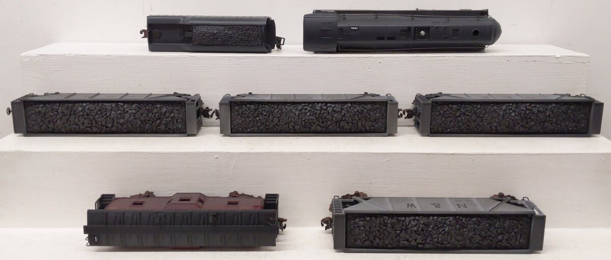 Lionel 6-11909 O Gauge Norfolk & Western Warhorse Steam Freight Set with TMCC VG/Box
