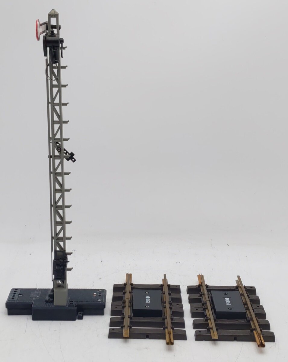 LGB 5092 G Scale Semaphore with Track Section EX/Box