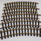 Aristo-Craft 11500 G Euro Brass 5 Ft Diameter Curved Track Sections (Box of 10) VG