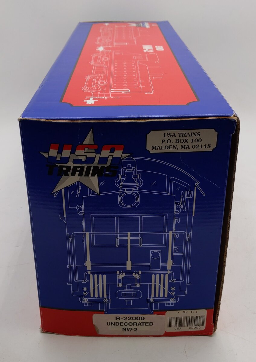 USA Trains 22000 G Undecorated NW2 Diesel Locomotive Powered Cow Unit EX/Box