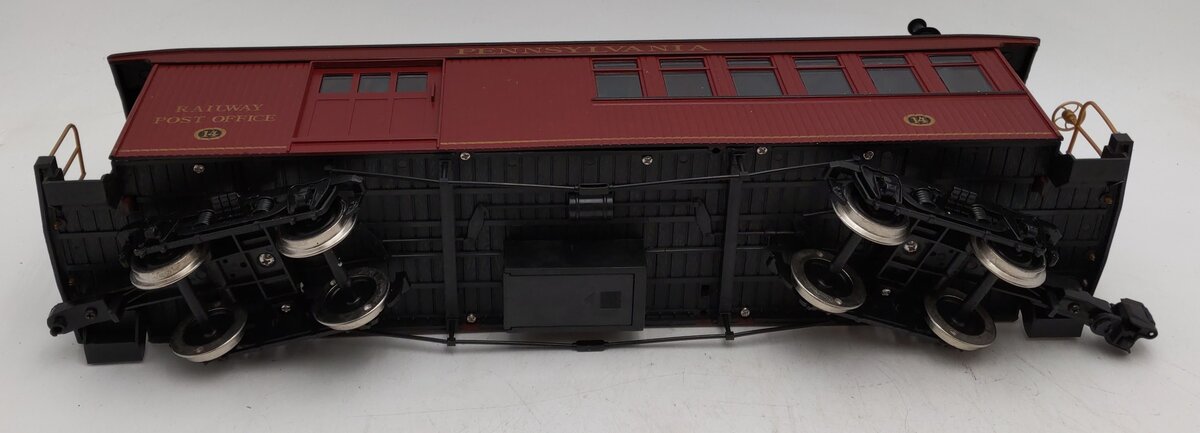 Bachmann G 97197 Pennsylvania Lighted Combine Car - Metal Wheels EX/Box