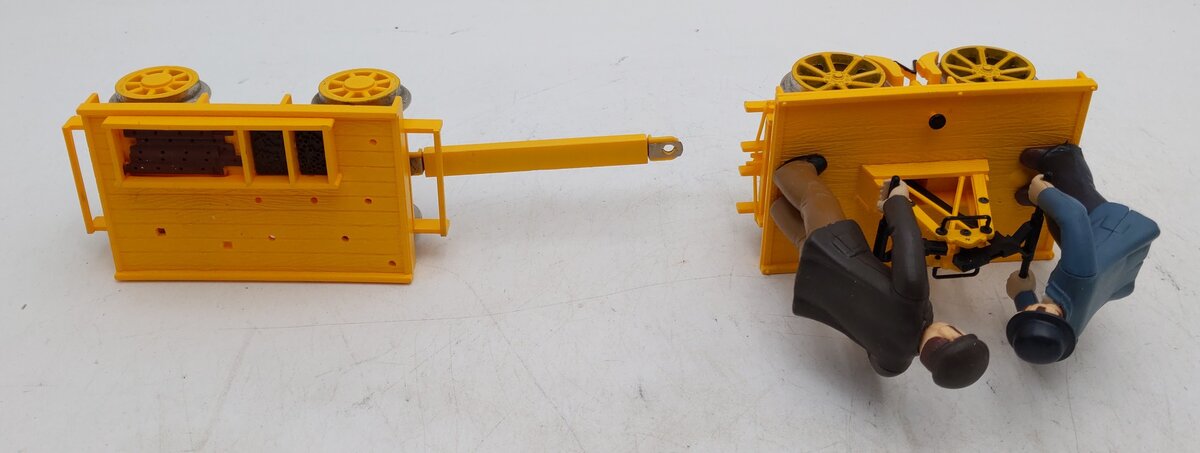 Bachmann 96201 G Scale Motorized Handcar w/Trailer VG/Box