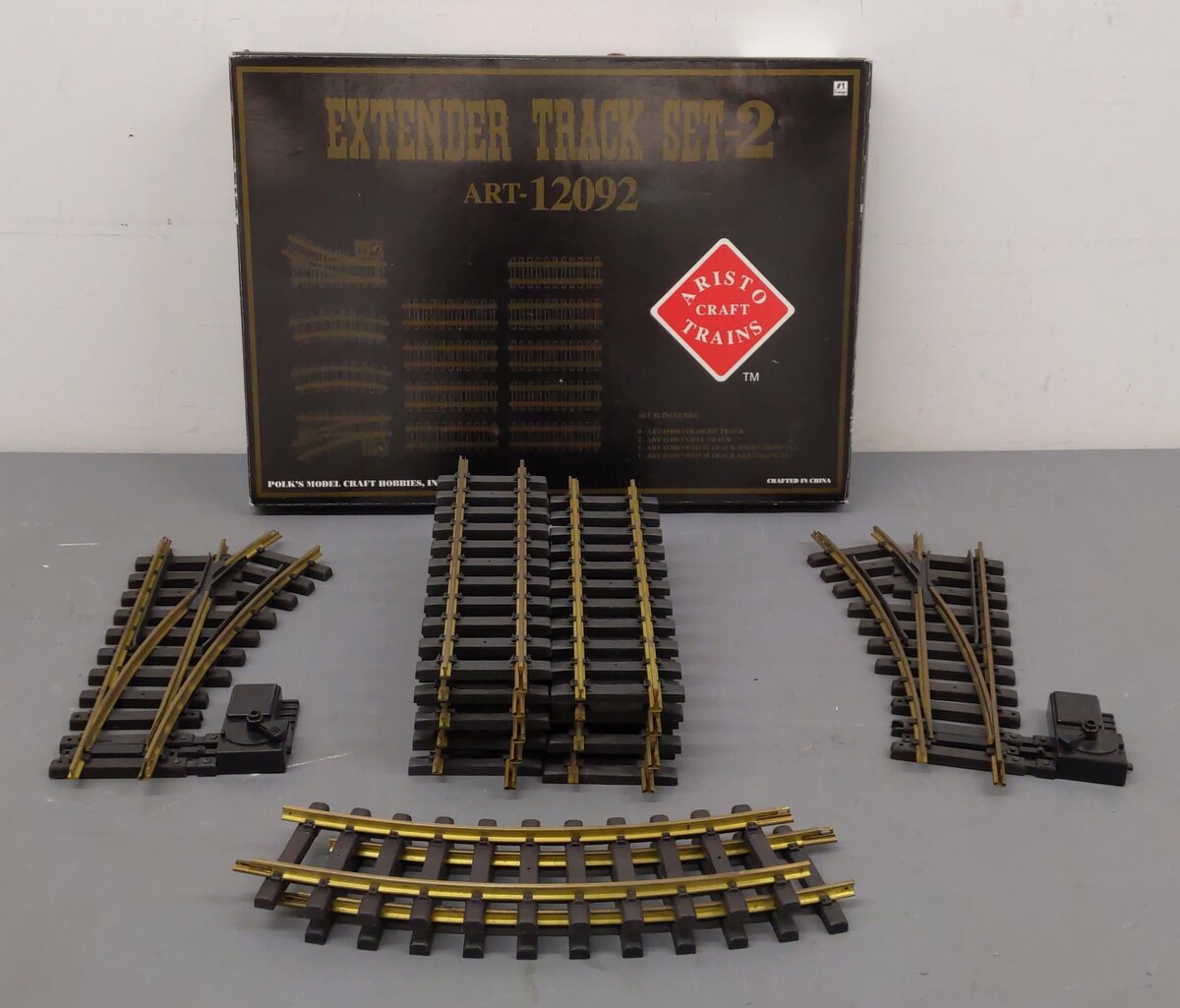 Aristo-Craft 12092 Extender Track Set #2 VG/Box