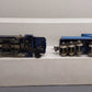 MTH 10-1062-0 O Blue Comet Locomotive and Tender #263E EX/Box