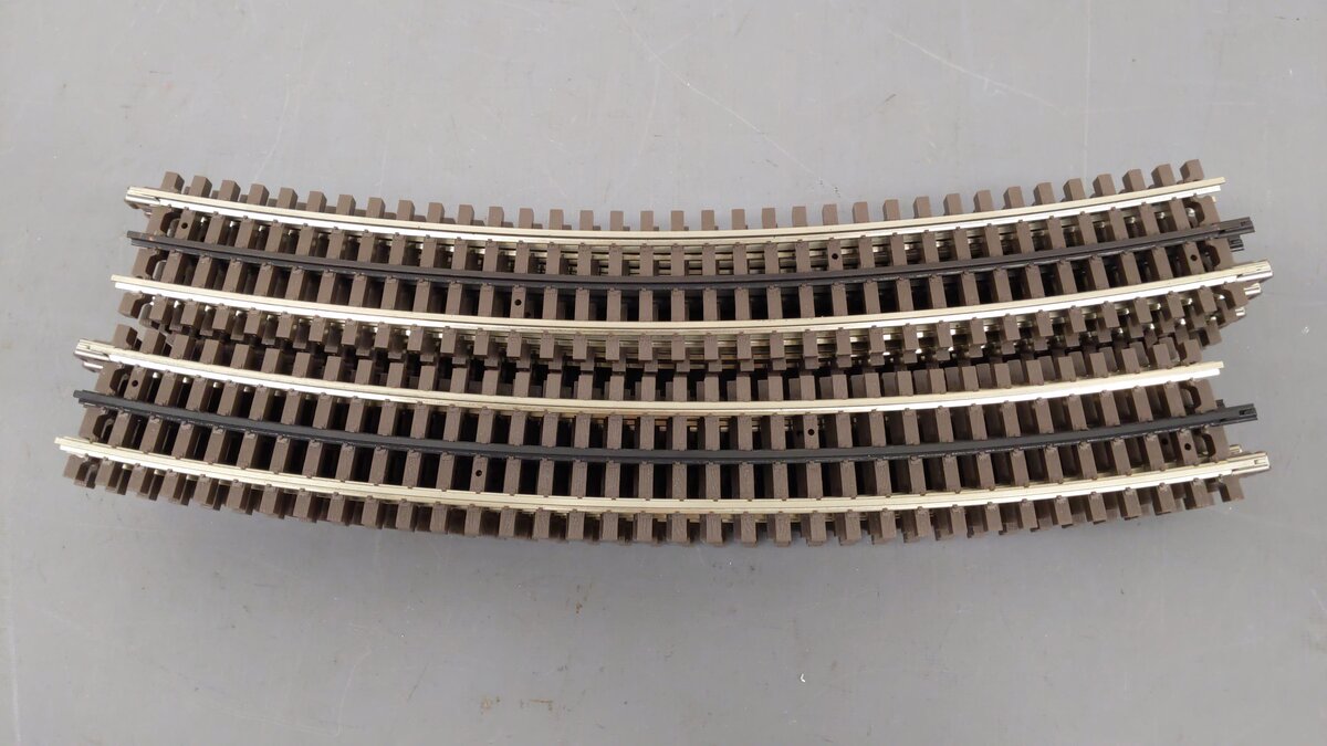 Atlas 6011 O Gauge O81 Curved Track [10] EX