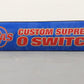 Atlas 6070 O / O54 Gauge Nickel Silver Left Hand Remote Switch Turnout EX/Box
