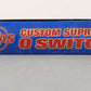Atlas 6070 O / O54 Gauge Nickel Silver Left Hand Remote Switch Turnout EX/Box