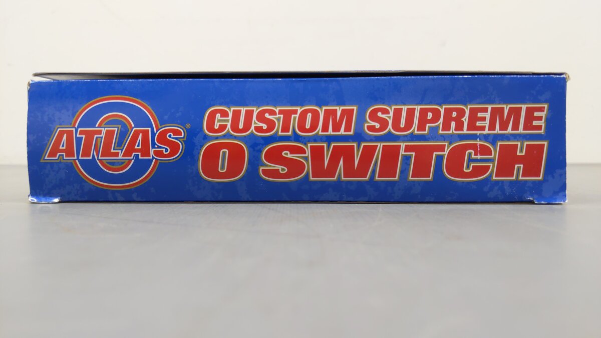 Atlas 6070 O / O54 Gauge Nickel Silver Left Hand Remote Switch Turnout EX/Box