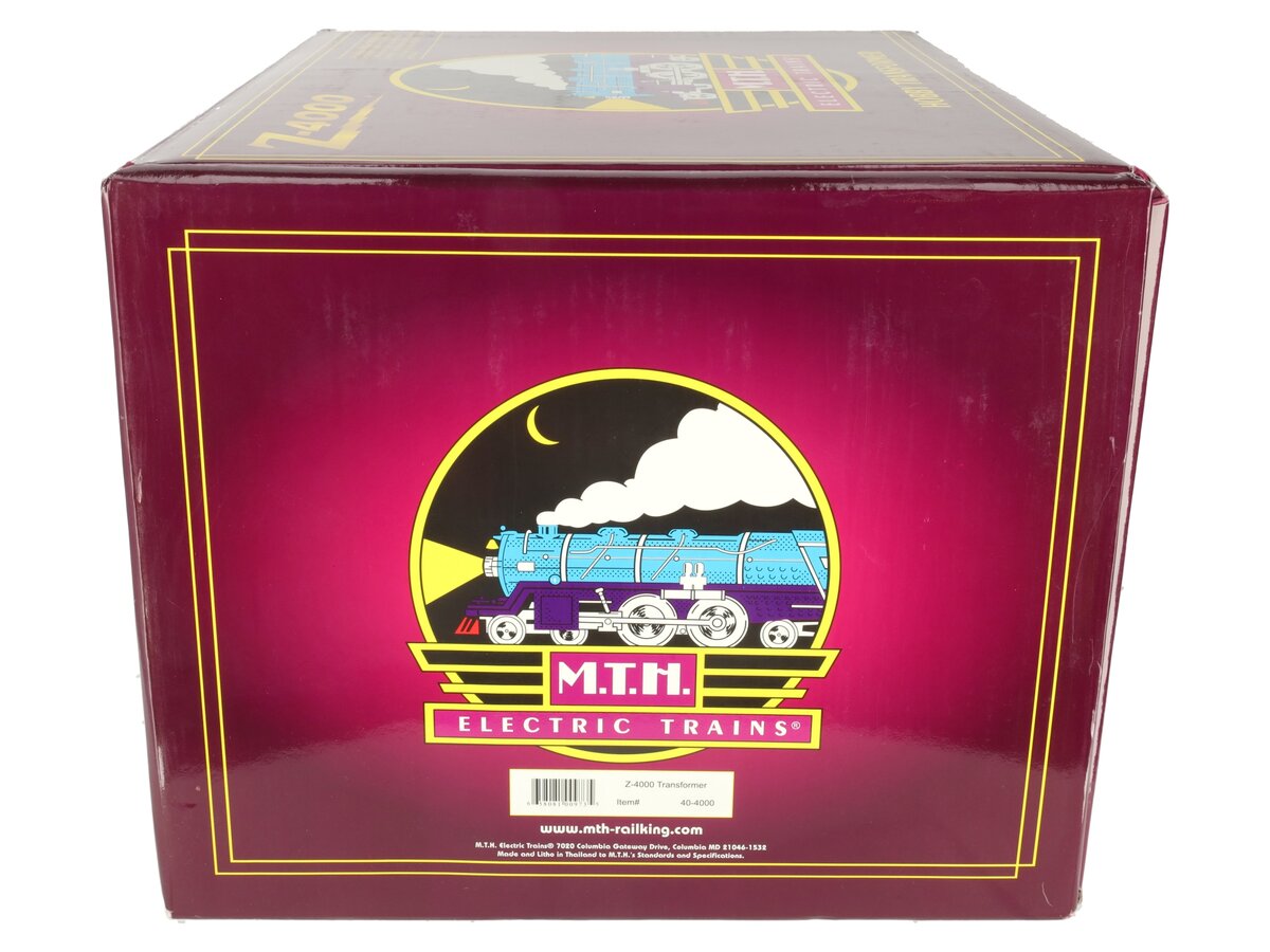 MTH 40-4000 O Z-4000 400W Dual Control Transformer VG/Box