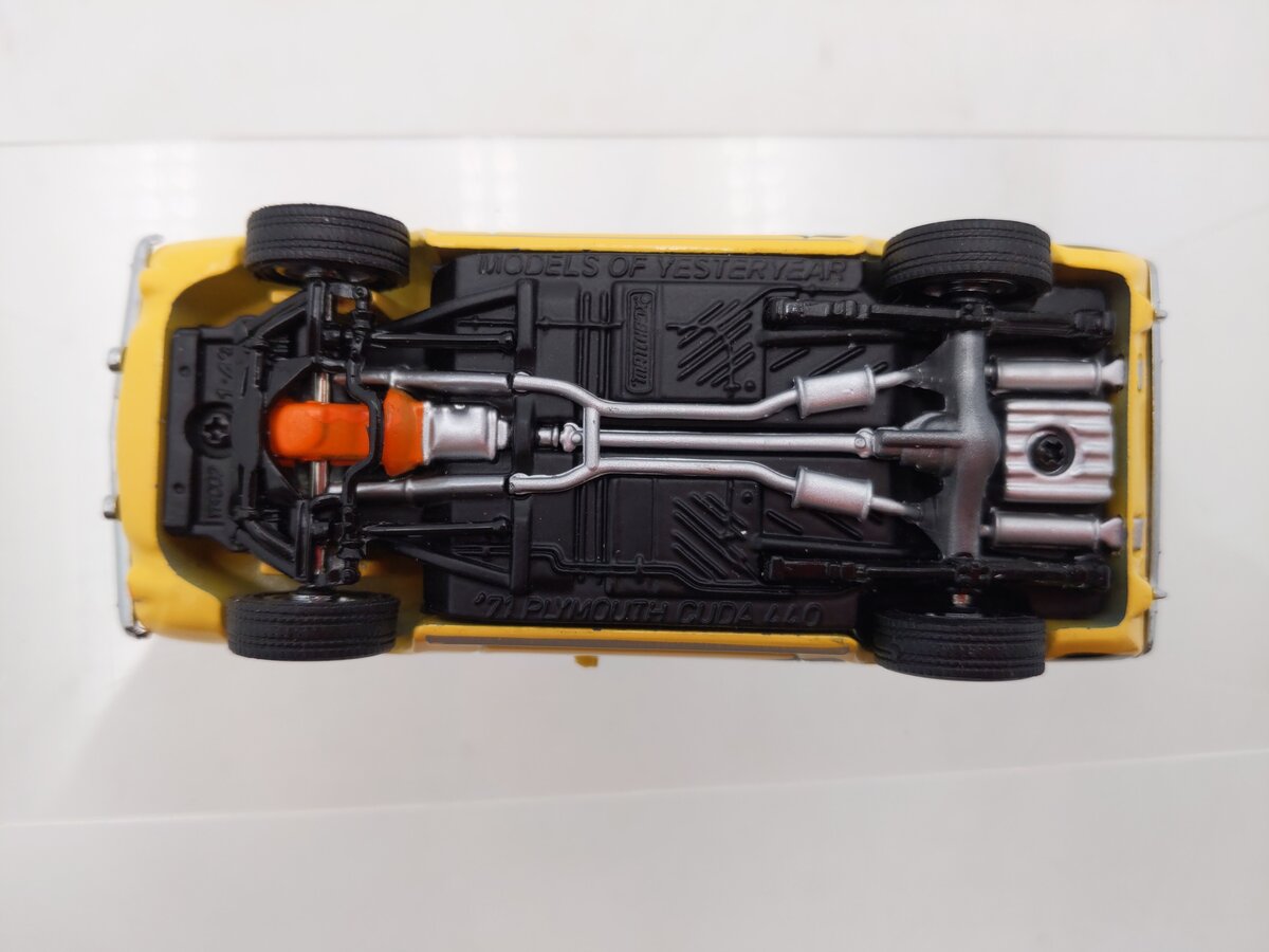 Matchbox YMCO2 1:43 Scale 1971 Plymouth 'Cuda 440 EX