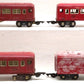 American Flyer Vintage S Red New Haven Passenger Cars: 495, 651 [4]