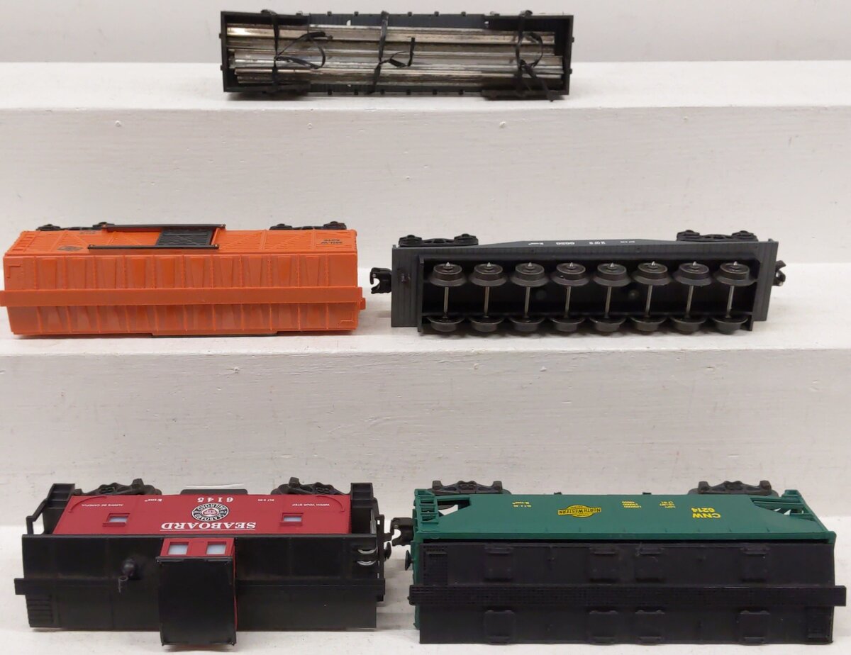 K-Line O Gauge Assorted Freight Cars K6626, K6214, K6145, K6621, K5216 [5] VG/Box
