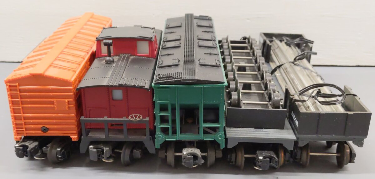 K-Line O Gauge Assorted Freight Cars K6626, K6214, K6145, K6621, K5216 [5] VG/Box