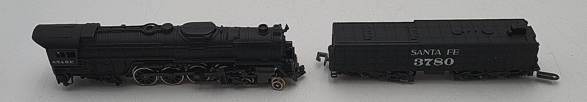 Bachmann 4786 N Santa Fe 4-8-4 Steam Locomotive & Tender #3780 LN/Box