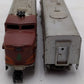 American Flyer 477 & 478 Vintage S Silver Flash PAB Diesel Locomotive Set