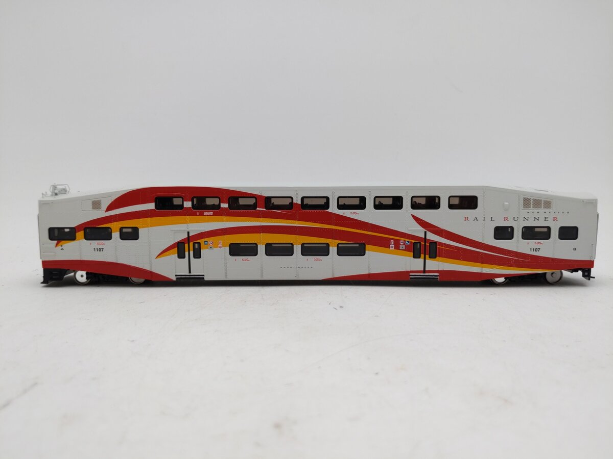 Athearn ATH29712 HO New Mexico Rail Runner Bombardier Control Car #1107 LN/Box