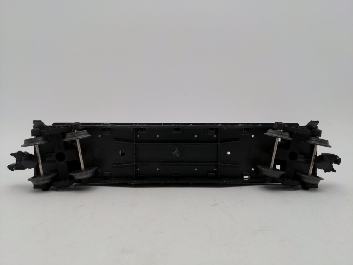Lionel 6-16347 O Gauge Ontario Northland Bulkhead Flat w/Wood Load VG