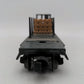 Lionel 6-16347 O Gauge Ontario Northland Bulkhead Flat w/Wood Load VG