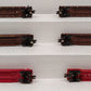 Assorted Lionel O Scale Flatcars [6] #9121 #9302 EX