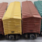 Lionel O Gauge Assorted Freight Cars 6-9856, 6-9853, 6-9427, 6-9406 [4] VG/Box