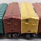 Lionel O Gauge Assorted Freight Cars 6-9856, 6-9853, 6-9427, 6-9406 [4] VG/Box