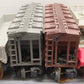 Lionel O Gauge Assorted Freight Cars 6-16328, 6-16618, 6-19316, 6-19319 [4] EX/Box