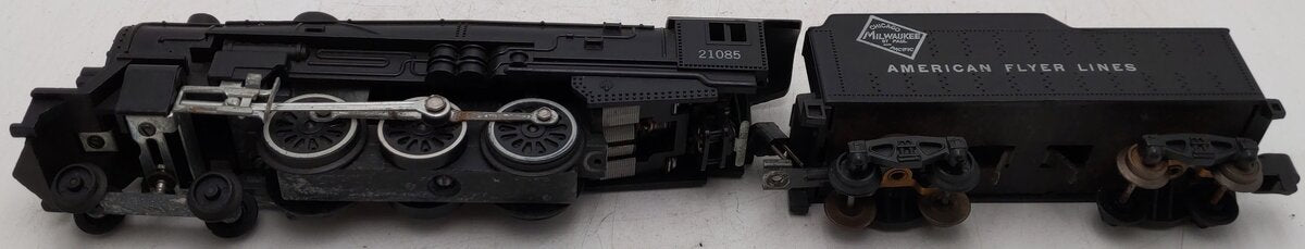 American Flyer 21085 Vintage S C&NW 4-6-2 Steam Locomotive & Tender