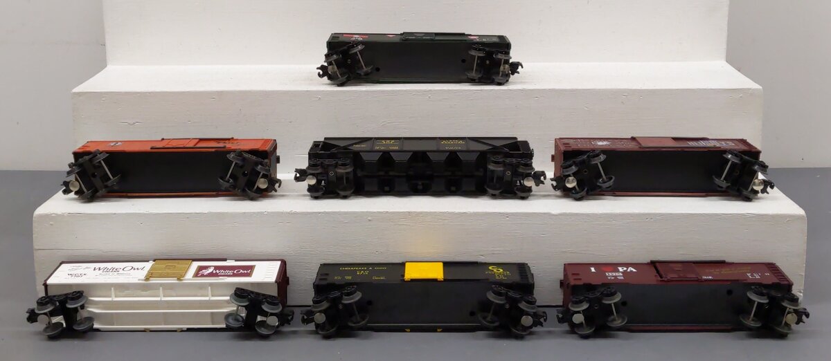 Lionel & K-Lines Assorted O Gauge Boxcars [7] EX/Box