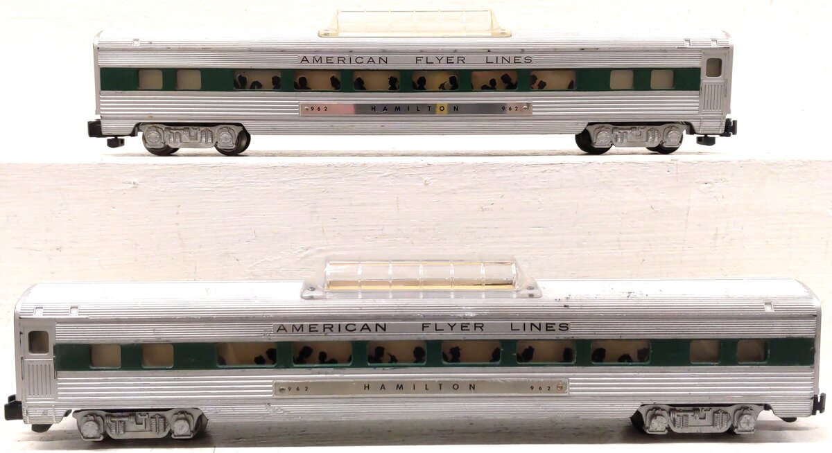 American Flyer 962 Vintage S American Flyer Lines Hamilton Vista Dome Car [2] VG
