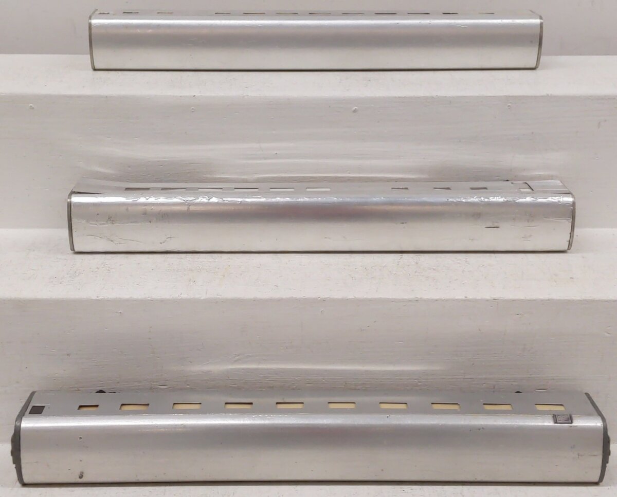 Custom Built S Scale Undecorated Assorted Passenger Cars [3] VG