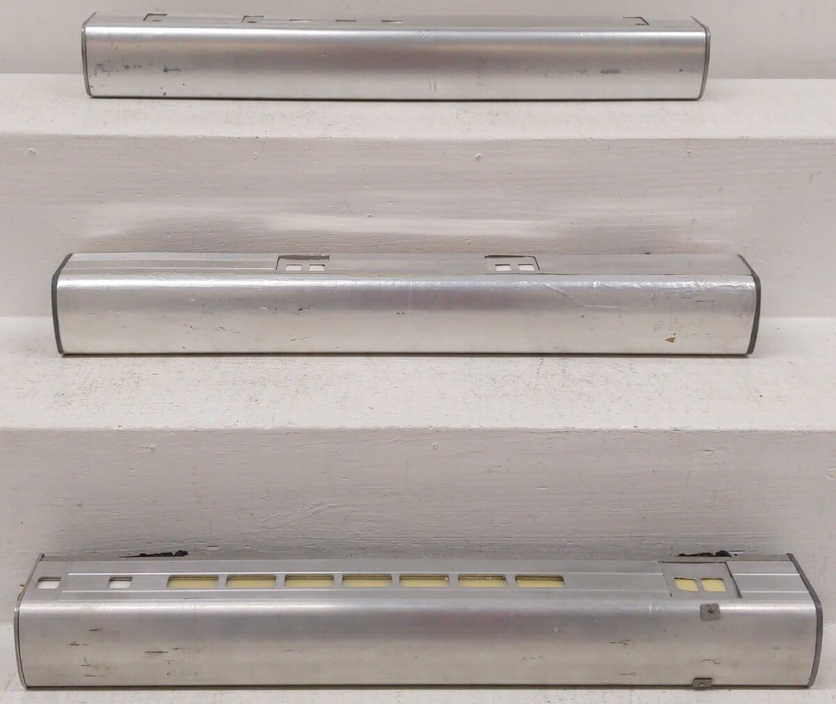 Custom Built S Scale Undecorated Assorted Passenger Cars [3]