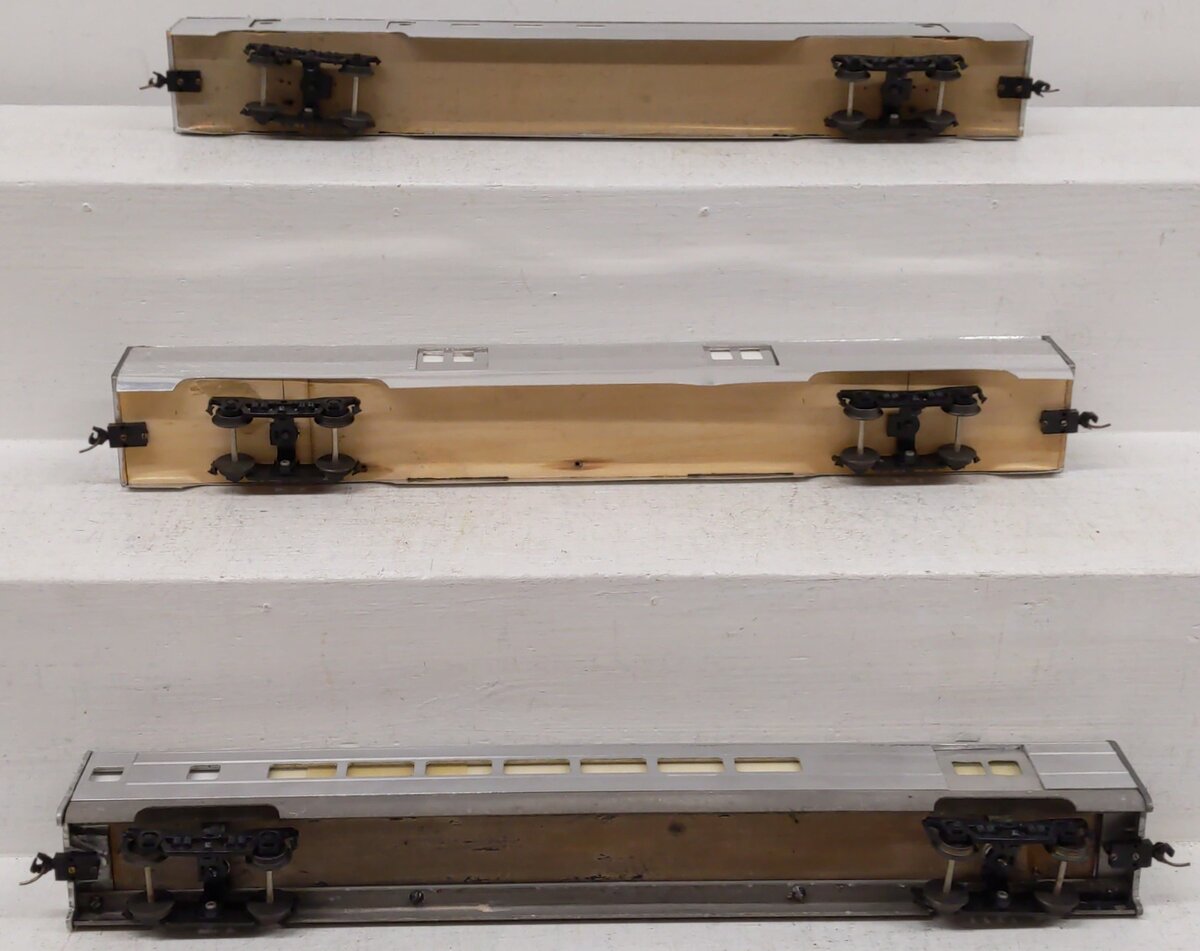 Custom Built S Scale Undecorated Assorted Passenger Cars [3]