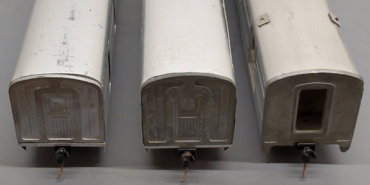 Custom Built S Scale Undecorated Assorted Passenger Cars [3]