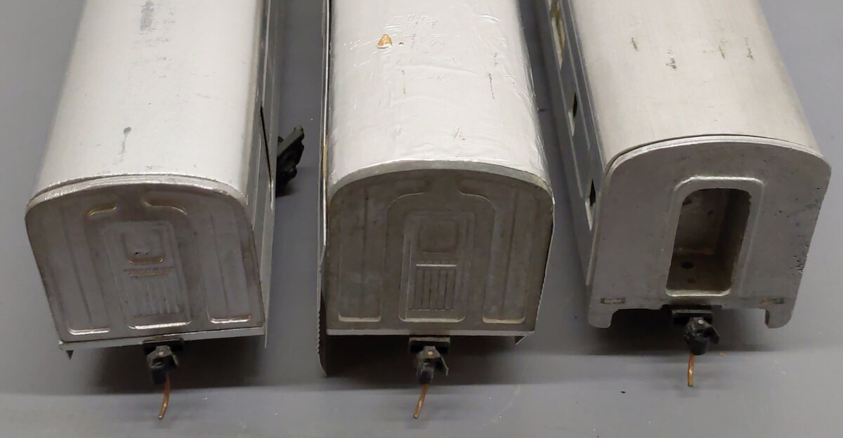 Custom Built S Scale Undecorated Assorted Passenger Cars [3]