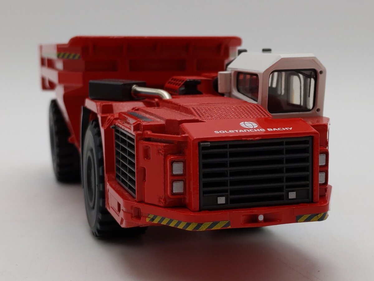 Conrad 1:50 Scale Sandvik TH550 Underground Dump - Soletanche Bachy LN/Box