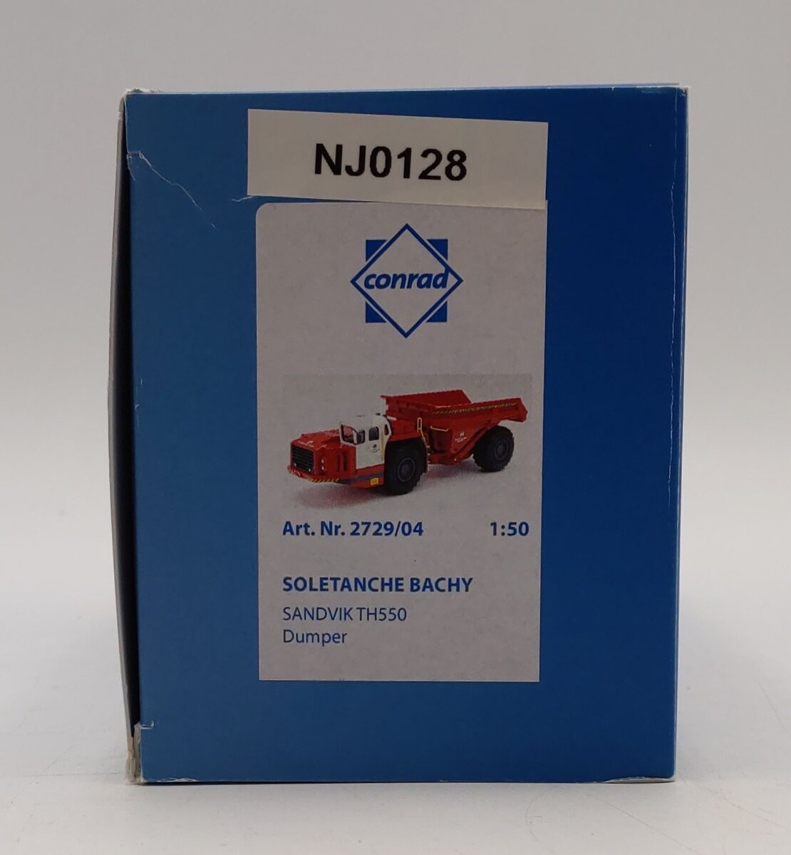 Conrad 1:50 Scale Sandvik TH550 Underground Dump - Soletanche Bachy LN/Box