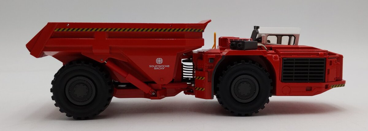 Conrad 1:50 Scale Sandvik TH550 Underground Dump - Soletanche Bachy LN/Box