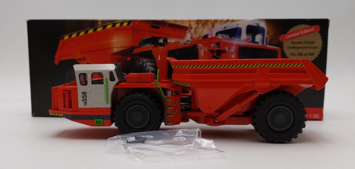 Conrad 2729 1:50 Scale Sandvik TH550 Underground Truck LN/Box