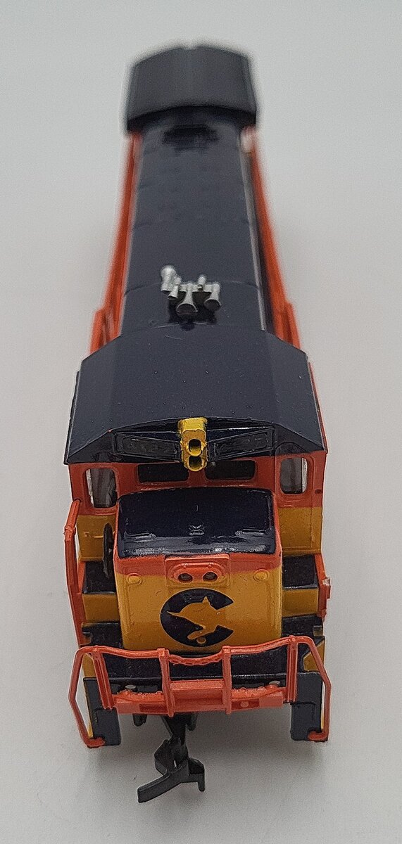 Bachmann 41-640-09 HO Chessie System U36B Diesel Locomotive #4127 EX/Box