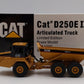 CCM 1:87 Scale Caterpillar CAT D250E II Articulated Truck LN/Box