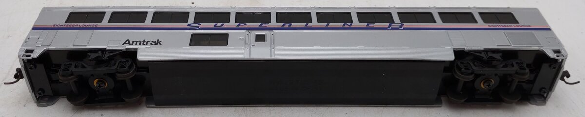 Walthers 932-6121 HO Amtrak Sightseer Lounge 85' Superliner II Car EX/Box