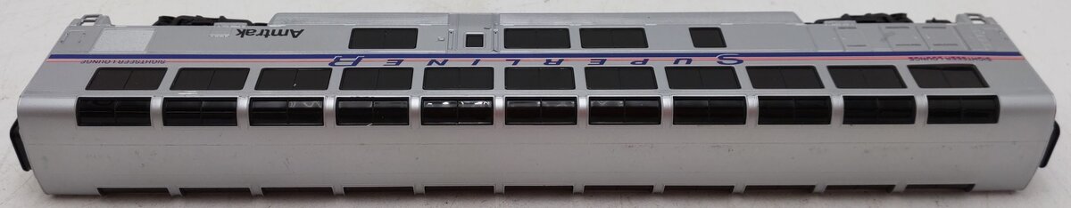 Walthers 932-6121 HO Amtrak Sightseer Lounge 85' Superliner II Car EX/Box