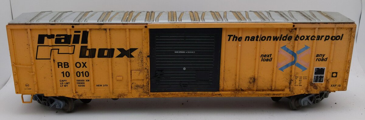 LGB 40930 G Gauge Railbox Boxcar #10010 VG