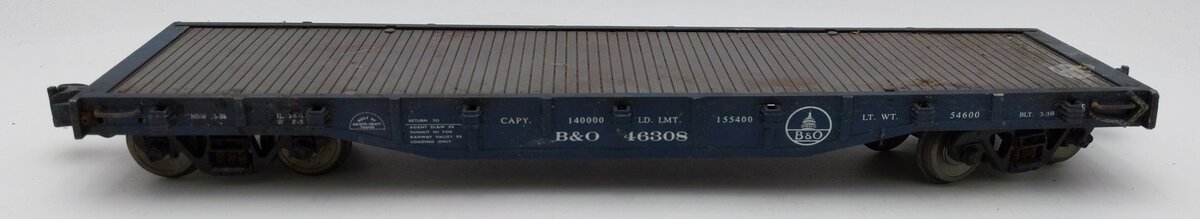 Aristo-Craft 46308 Baltimore & Ohio Flatcar VG