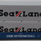 K-Line K7751 O CSX Well Flatcar w/Intermodal Containers #7764 VG/Box