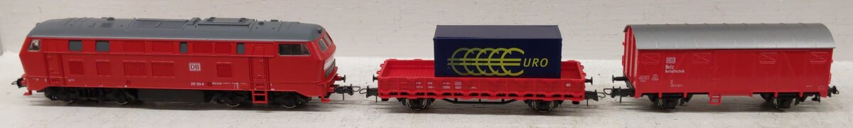 Roco 41124 HO  Diesel Locomotive Starter Set LN/Box